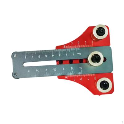 Table Saw Jig Guide Inverted Roller Sturdy Aluminum Alloy Woodworking Tool