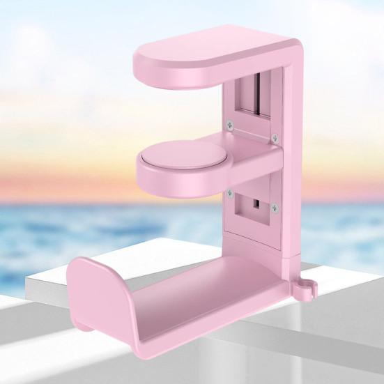 360 Derece Dönebilen Kulaklık Standı Düşmeye Karşı Tasarım Oyun Kontrolcüsü Kulaklık Standı Saklama Rafı Kalınlaştırılmış Silikon Pedli