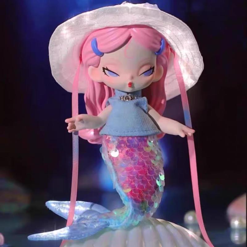 Seria Midnight Disco Blin Dbox Postacie Akcji Anime Urocze Akcesoria Biurkowe Tajemnicza Zabawka w Ślepym Pudełku Modne Prezenty