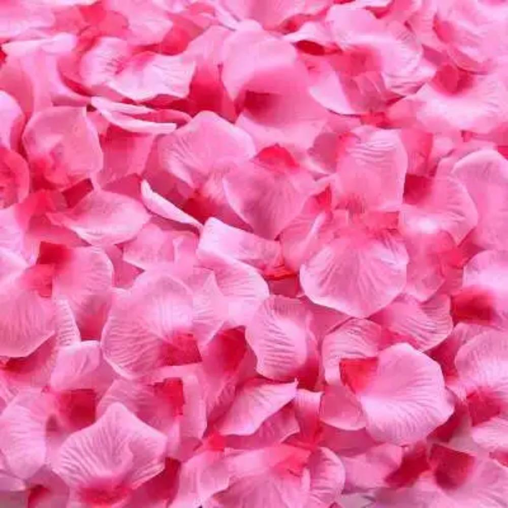 100/500/1000pcs Artificial Rose Petals Romantic Artificial Flower Silk Petals Valentine Day Wedding Flower Petal Decoration