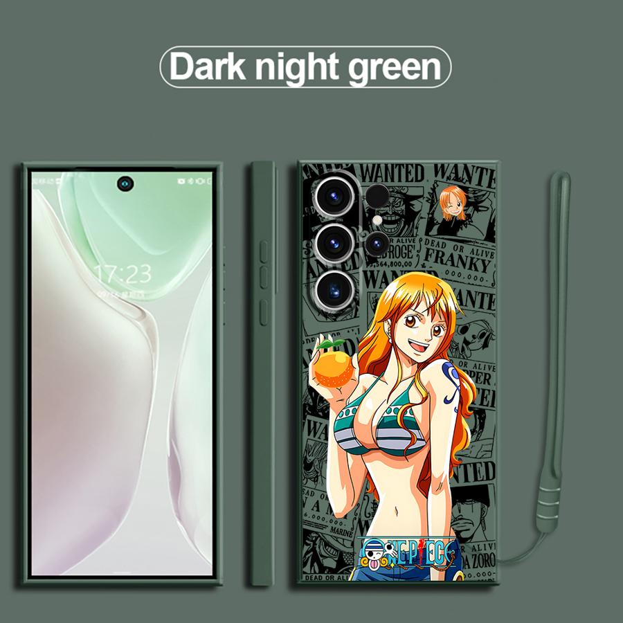 

Phone Cover Case for Samsung Galaxy S25 S22 S24 Ultra S20 FE S25Edge S21 Plus S23 Note 20 10 Ultra One Piece Cute Cartoon Galaxy S24