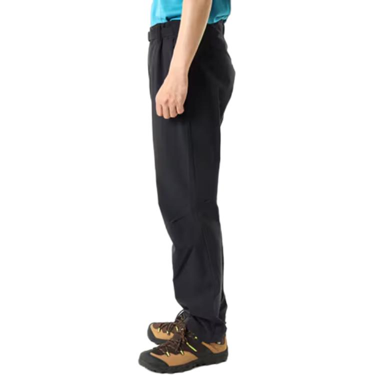 SALOMON Outerpath Durable Soft Solid Color Casual Pants Men Bottoms Deep-Black LC2239400