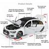 1:24 Scale A6L RS7 Model Car Toy Metal Body Rubber Tires Exquisite Interior Sound Light Sports Cars Models for Kids' Edutainment