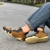 New Men's Mid-Top Octopus Martin Boots - Spring/Autumn Handmade Casual Outdoor Shoes