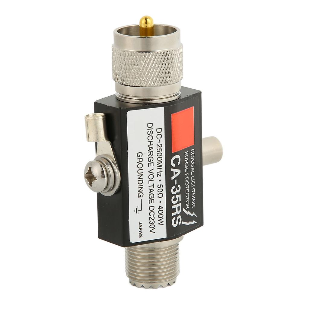 UHF Coaxial Lightning Surge Arrester 400W Male to Female Lightning Surge Protector for Antenna