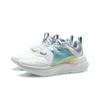Li Ning Starfire Fabric Synthetic Leather Sports Shock Absorption Non-Slip Wear-Resistant Breathable Lightweight Low-Top Casual Shoes AGLR092-4