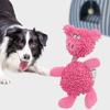 Agresif Çiğneyen Köpekler İçin Yıkılmaz Köpek Çiğneme Oyuncağı Yumuşak Peluş Yavru Köpek Diş Çıkarma Oyuncağı Küçük Orta Büyük Köpekler İçin Etkileşimli Cıyaklayan Dolgulu Hayvan Oyuncağı