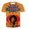 Trendy Rock Singer 3D Printed T-Shirt Adult Casual Punk T-Shirt King Electric Guitar