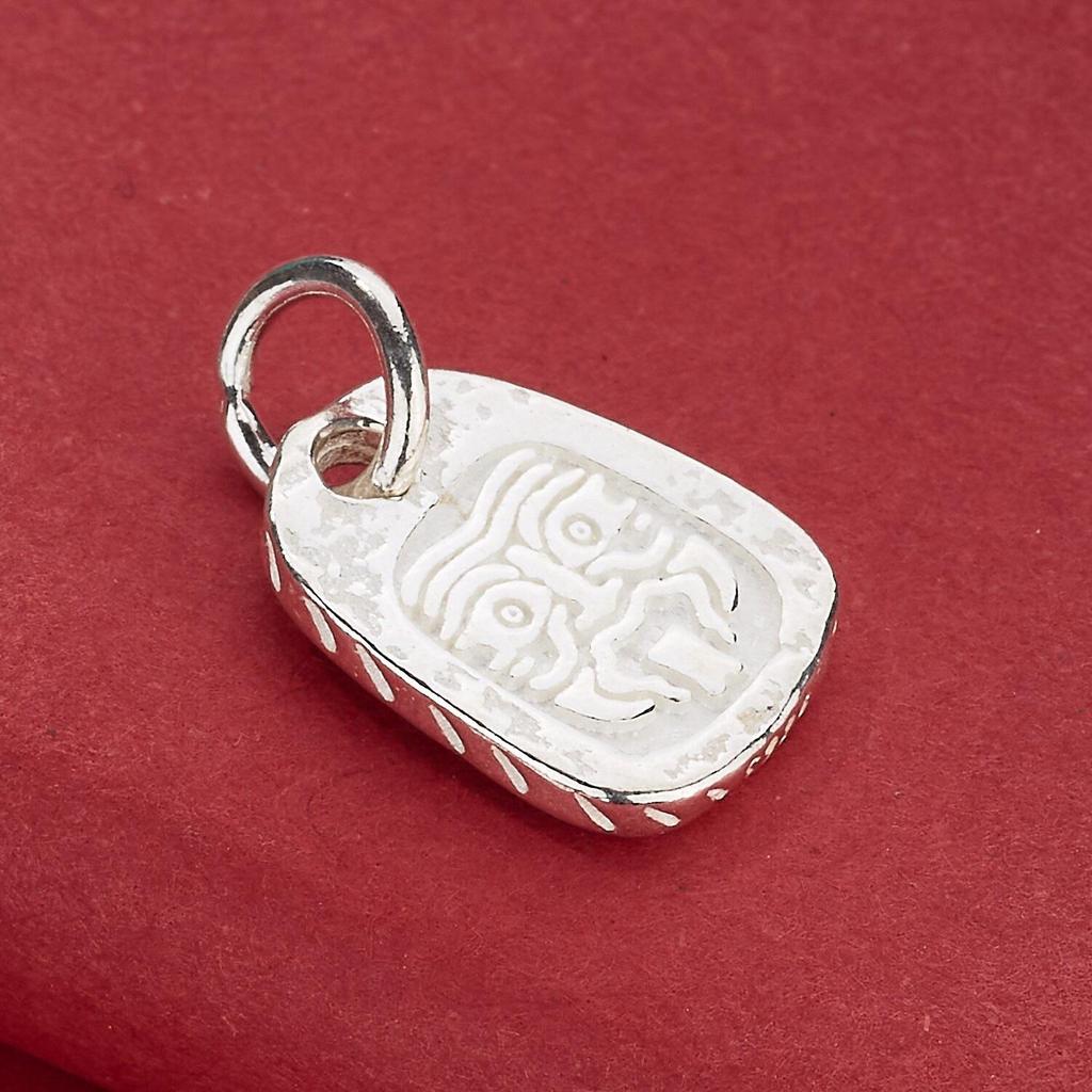 S925 Sterling Silver Tibetan Female God of Wealth Pendant for DIY Bracelets