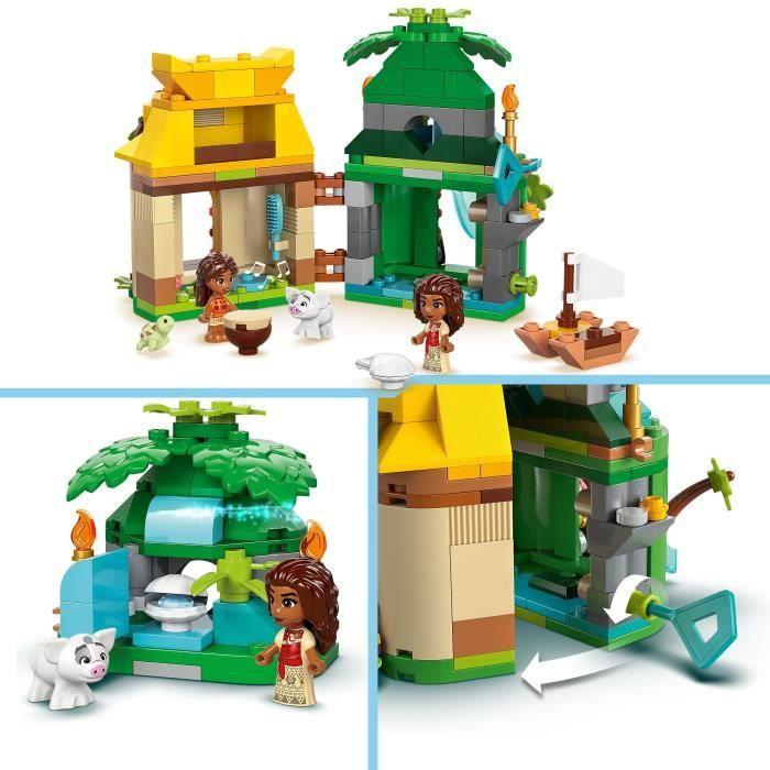 LEGO Disney 43260 L’Ile de Vaiana Miniature - Jeu de Construction pour enfant dès 5 ans