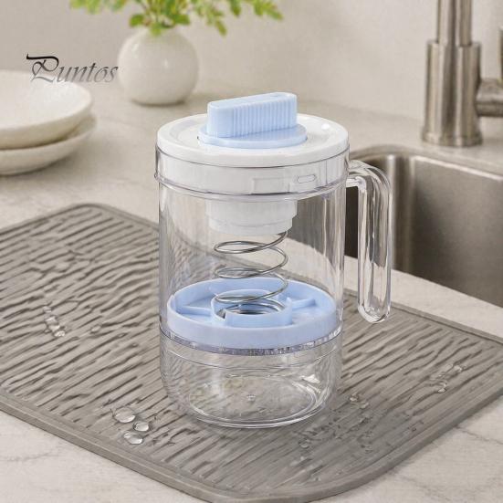 Manual Yogurt Press Greek Strainer, Spiral Pressing Structure Making Kit, Effective Separation Maker of Whey Presser, Thick Creamy for Home