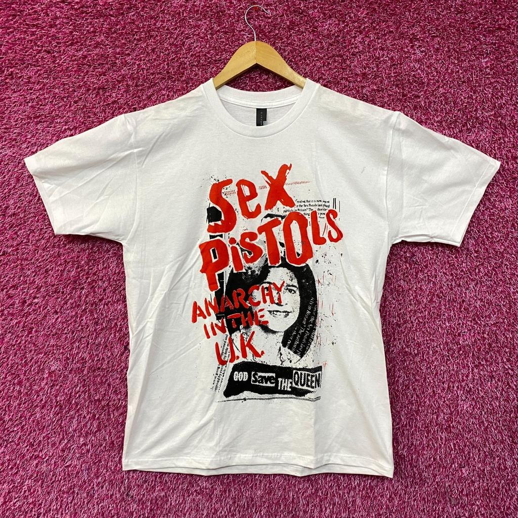 Sex Pistols Anarchy in the UK Punk Rock Band T-Shirt Large
