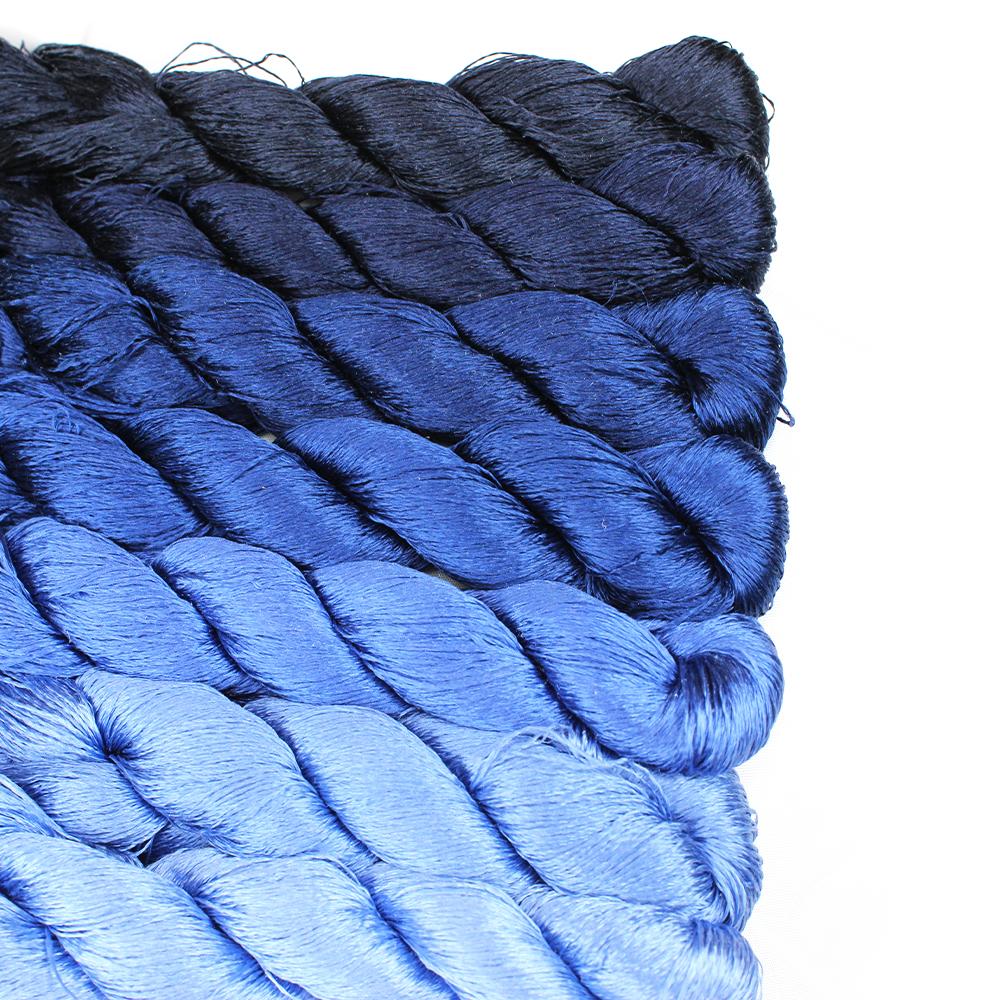 Natural Blue Silk Embroidered Line Thread Diy Special Silk Normal