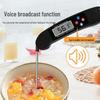 Digital Folding Meat Thermometer with Probe for Kitchen and Barbecue