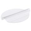 PVC Table Protector 48 Inch Round Clear Plastic Desk Protector 2.0mm Thick