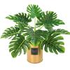 1Pc Artificial Monstera Simulation Plant Wedding Home Hotel Cafe Party Decor Christmas Ornament