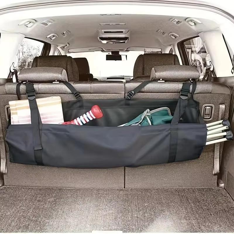 Organizzatore Regolabile per Bagagliaio Auto Borsa Rete Portaoggetti Sedile Posteriore Alta Capacità Multiuso Oxford Organizer per Schienale Sedile Automobilistico Universale