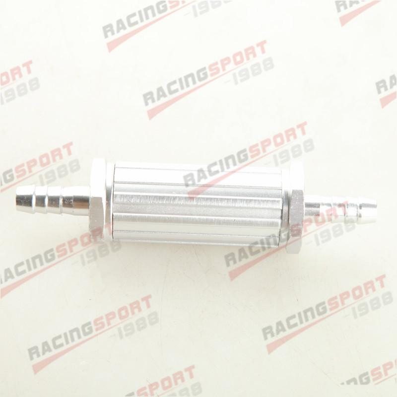 12mm Black/Blue/Red/Silver Anodised Car Billet Magnetic Fuel Filter 30 Micron