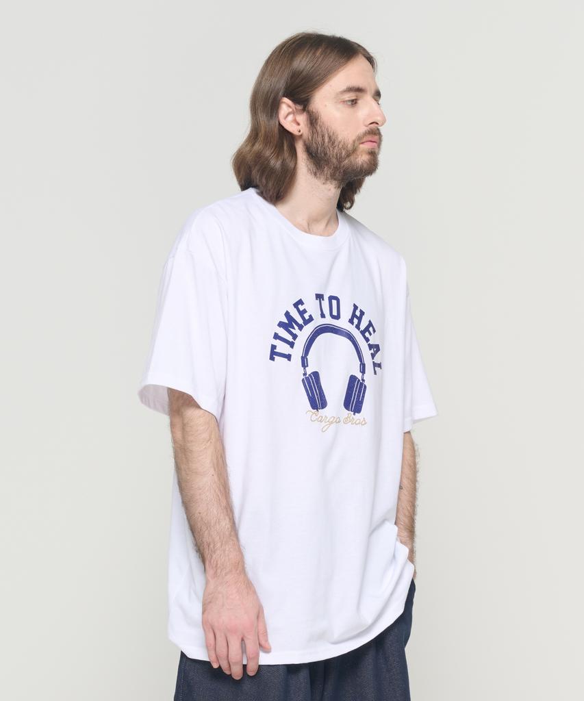 CARGOBROS Sound Hill Short Sleeve T-Shirt (White)