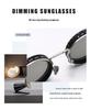 ND9 Adjustable Polarized Sunglasses: Retro UV Protection for Fishing & Driving