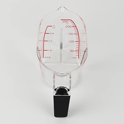 Pearl Metal Softia Top-Mounted Measuring Cup 250, Black