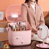 Cosmetics Storage Box Multifunctional Dust-proof Large Capacity Desktop Dressing Table Skincare Shelf