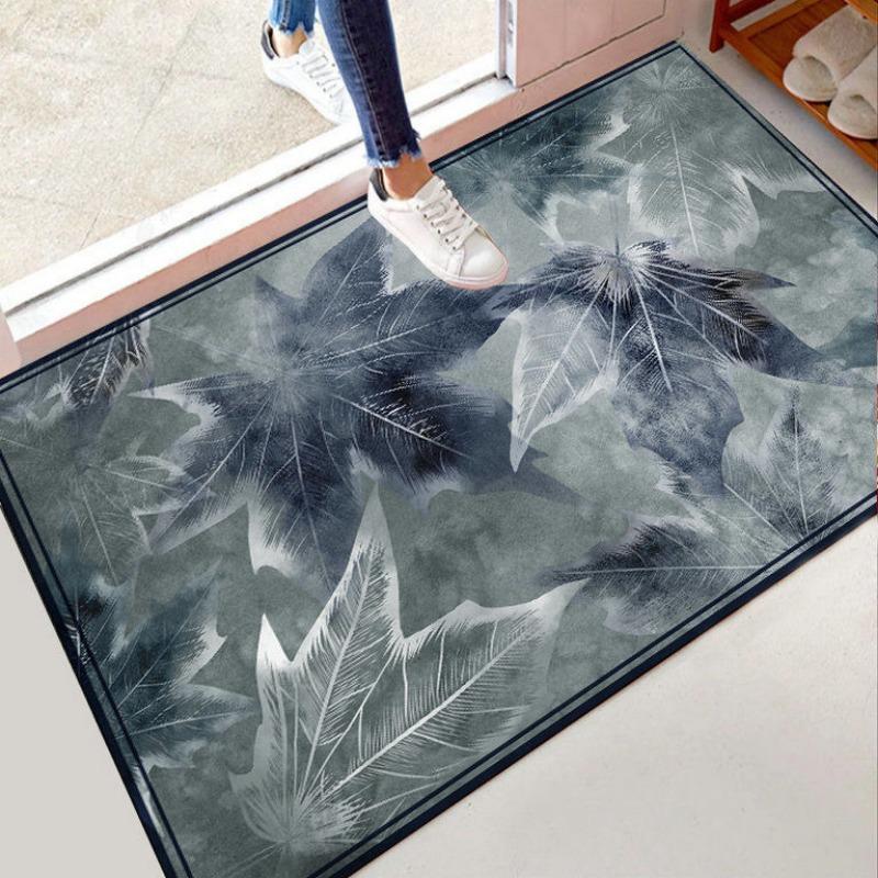 

Современный простой входной коврик, спальня, нескользящий кухонный коврик для двери ванной комнаты, впитывающий коврик для пола 50X80cm 19.7X31.5in