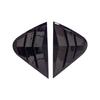 Pentru Seat Ibiza 2008 2009 2010 2011 2012 Mașină Jaluzea Spate Fereastră Laterală Acoperiș Trim Autocolant Gură de Ventilație ABS Fibră de Carbon ABS