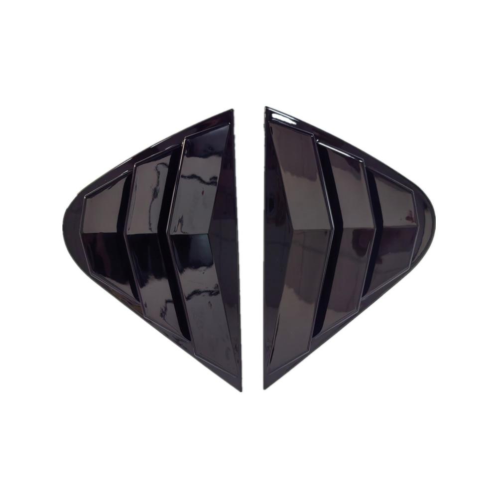 Pentru Seat Ibiza 2008 2009 2010 2011 2012 Mașină Jaluzea Spate Fereastră Laterală Acoperiș Trim Autocolant Gură de Ventilație ABS Fibră de Carbon ABS