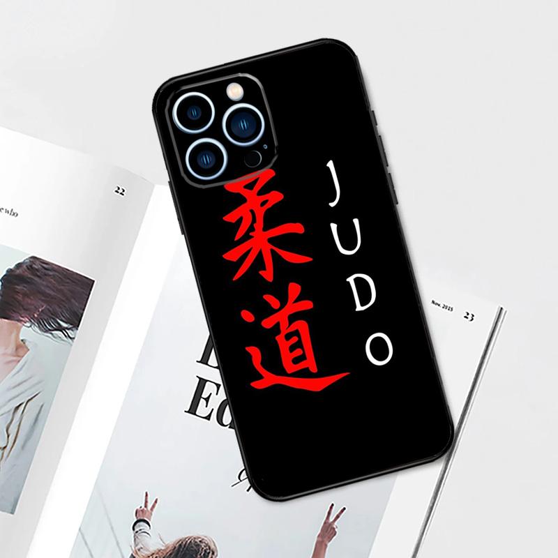 Judo BJJ Jiu Jitsu Case For iPhone 17 Pro Max 11 14 15 16 Pro Max 12 13 mini 16 Plus 16e 17 Air Phone Cover
