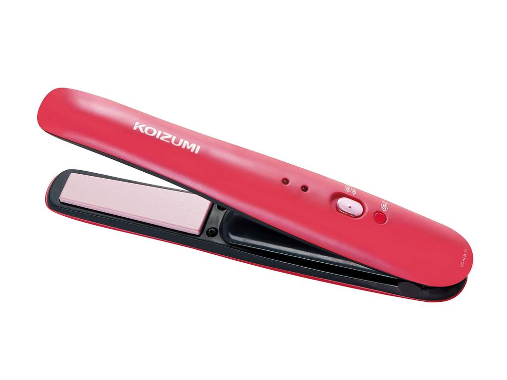Koizumi Cordless Hair Micro USB Straightener, Compatible, Pink, KHS-8620/P