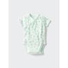 Uniqlo Japan Cotton Mesh Bodysuit Front Opening