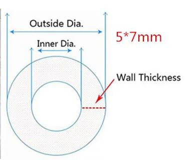 5 Meters Transparent Food Grade Silicone Tube 2 4 6 8 10 12 Flexible Garden Rubber Hose Aquarium Soft Tubing Silicone Pipe