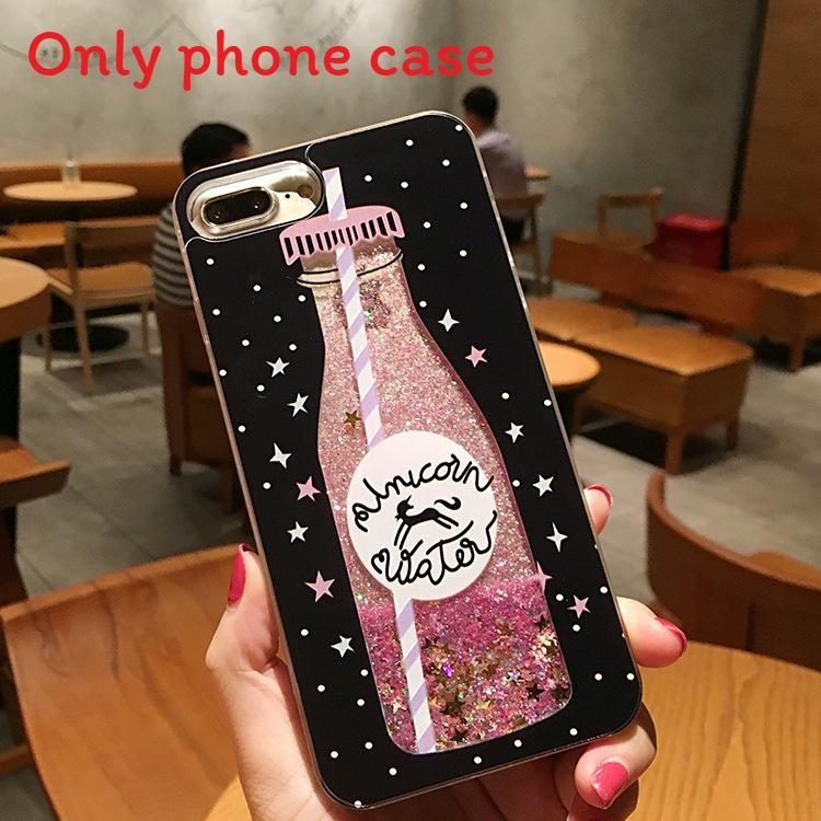 Unicorn Ice Cream Perfume Bottle Pattern Phone Cases For Iphone 6 6s 7 8 Plus