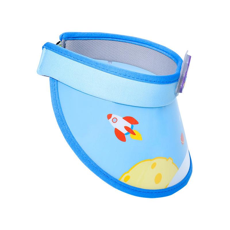 Cartoon Ultraman Summer Kids Sun Hat With Wide Brim For Outdoor Sun Protection