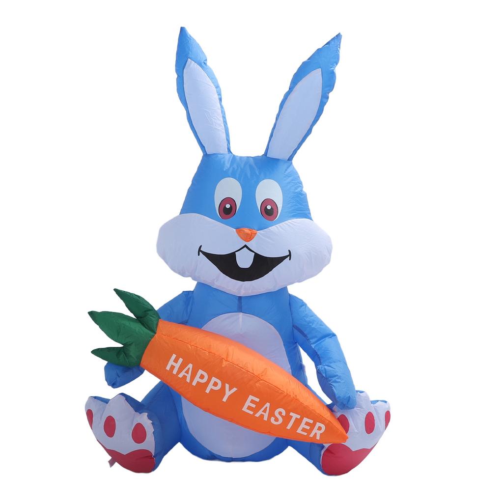 1.2 M Easter Inflatables Rabbit Cartoon Cute Fun Innovative Blow Up Easter Inflatable Outdoor
