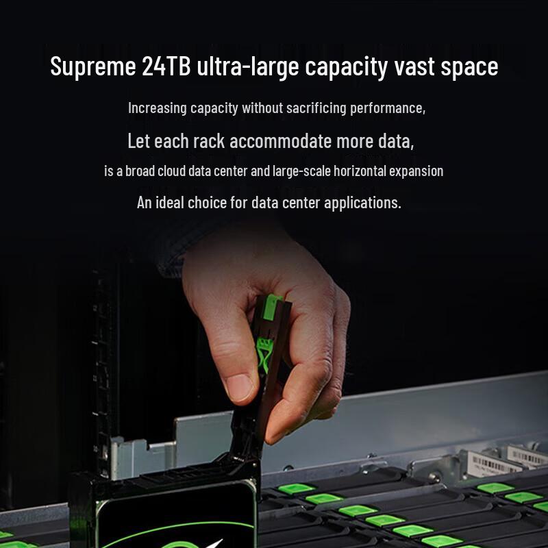 Seagate Exos X24 16TB Enterprise SATA Hard Drive