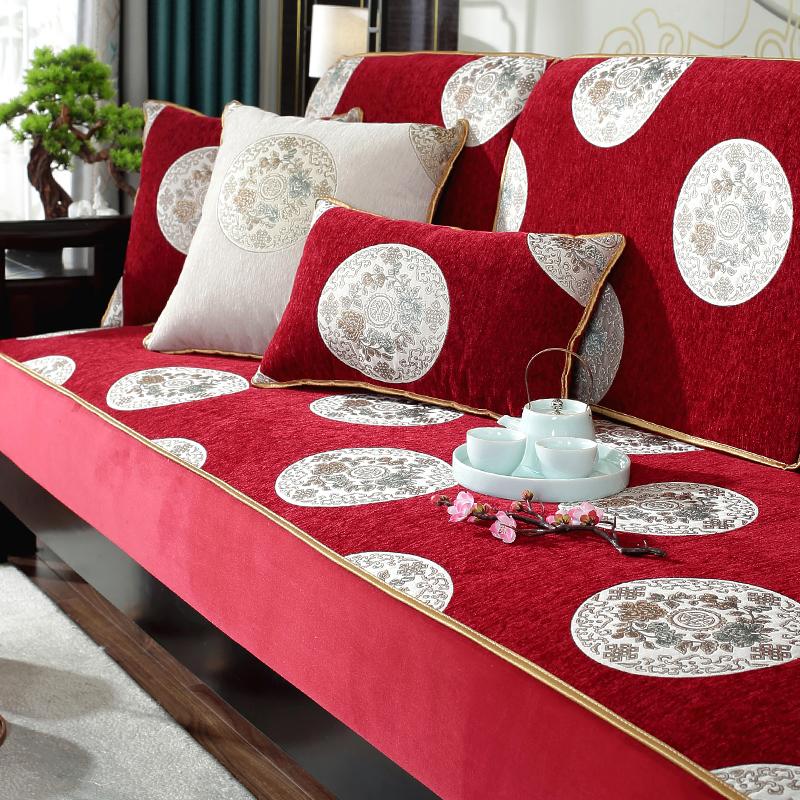 

Чехол для дивана All-Inclusive Universal Cover Four Seasons Universal Chenille Sofa Non-Slip Sofa Cover Cloth Cushion 35*70cm