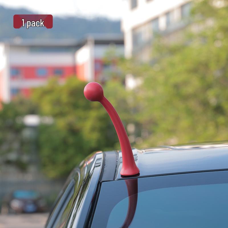 3D Car Roof Sapling Decoration: Cute Grass-Ornament Decals for Exterior Accessories