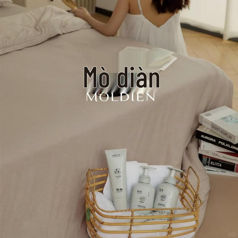 Modian Snow Lotus Essence Hair & Body Care Set