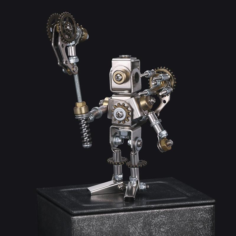 Mechanical Saints 3D Metal Puzzle Blind Box Steampunk Assembled Models DIY Fashionable Handicraft Gifts Jigsaw Puzzle Playthings designed for Children