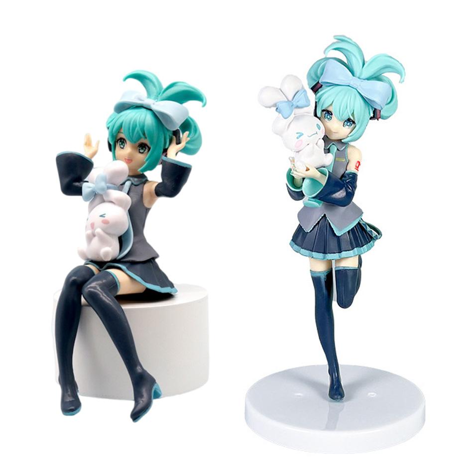 Cinnamoroll Piapro Characters Hatsune Miku Girls Toy Anime Adult Figure Game Action Collectible Model Doll PVC Poseable Articulated Scale Detailed