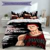 3pcs Custom Name Sakuragi Hanamichi Bedding Set,Includes 1 Duvet Cover and 2 Pillowcases,All-season Bedroom Decor