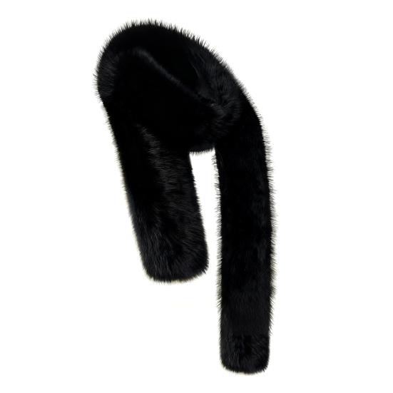 Imitation Rabbit Fur Scarf Solid Color Versatile Design Thickened Warm Scarf Cold Weather Fashion Accessories