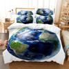 3D High-definition Digital Printed Bedding Set Planet Figure Duvet and Pillowcase 2/3 Pieces AU/EU/US Full Size Home Decoration