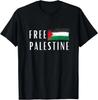 Sostieni la Palestina Libera Bandiera della Libertà della Palestina Gaza Libera T-Shirt Unisex