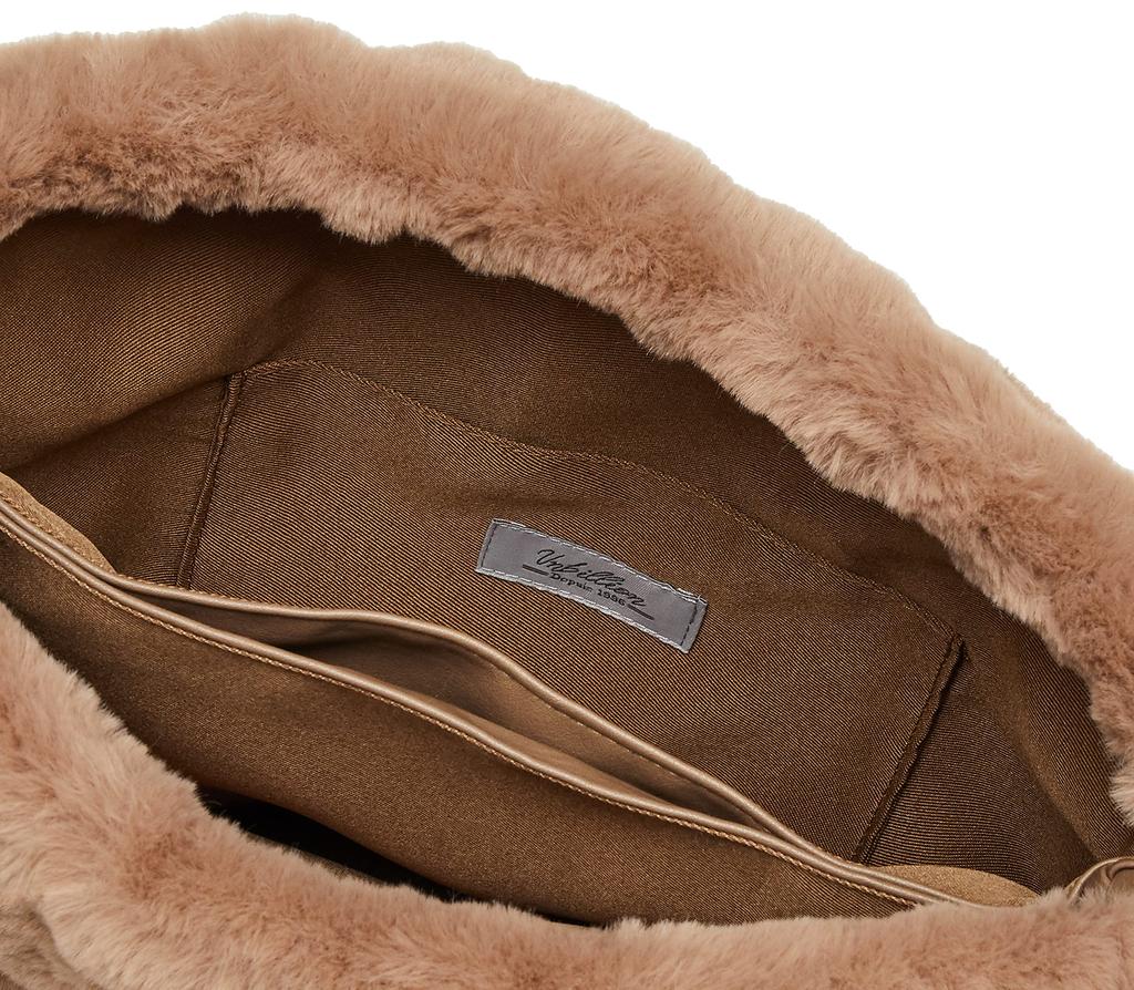 Kashkash Eco-Fur Three-Opening Drawstring Tote Bag (01-00-76600) Women's