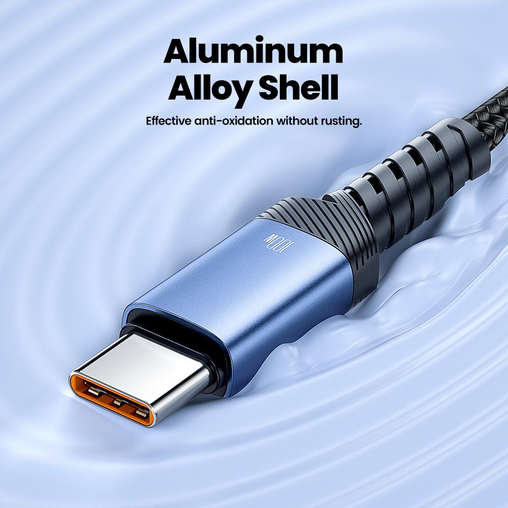 Toocki Type C to Type C Cable 100W PD Fast Charging Charger USB C to USB C Cable For POCO F3 Realme Macbook Samsung iPad