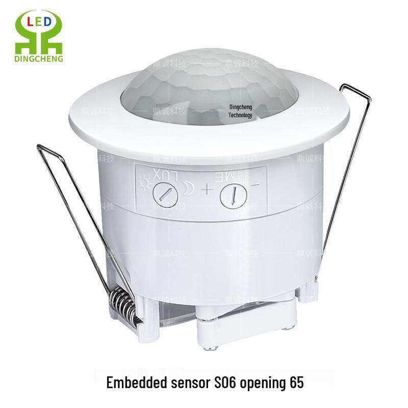 Intelligent Dimmable LED Ceiling Light with Infrared Motion Sensor
