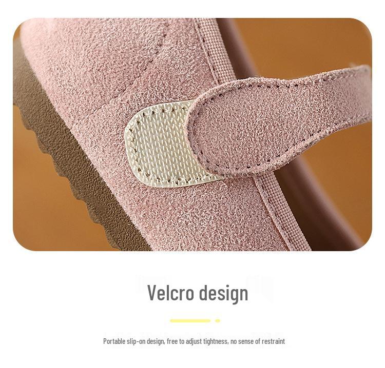 2026 Versatile Cartoon Baby Velcro Shoes: Soft Sole Outdoor Spring Fashion for Kids